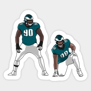 duo jordan jalen Sticker